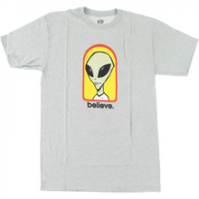 Aw Believe Ss S-Heather Grey/Yel/Red