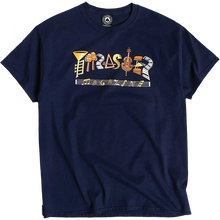 Thrasher Fillmore Logo Ss M-Navy