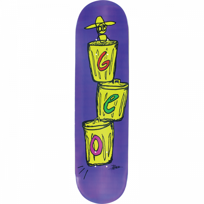 GEO TRASH CAN COWBOY DECK-8.0