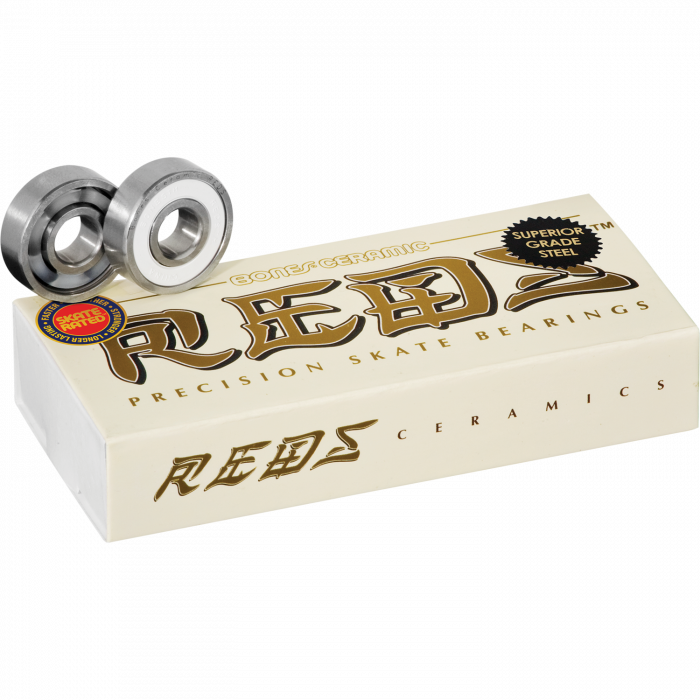 BONES CERAMIC SUPER REDS (SINGLE SET) BEARINGS