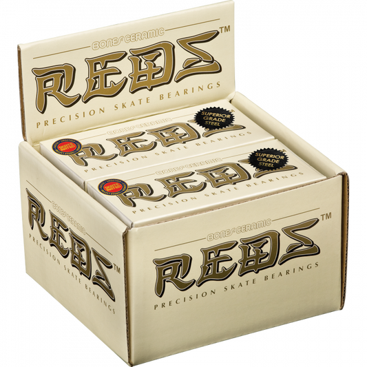 BONES CERAMIC SUPER REDS (10/PACK) BEARINGS