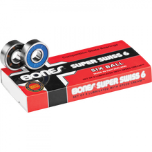 BONES SUPER SWISS 6 BALL (SINGLE SET) BEARINGS