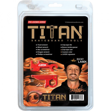 TITAN SKATE TOOL LASEK PRO LEGENDS SERIES RED