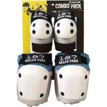187 COMBO PACK KNEE/ELBOW PAD SET XS-STONE/KHAKI