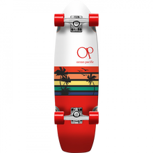 OP SUNSET CRUISER COMPLETE-8.75x30 WHT/RED