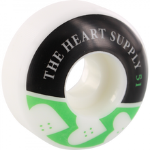 HEART SUPPLY SQUAD 51mm WHT/KELLY GRN