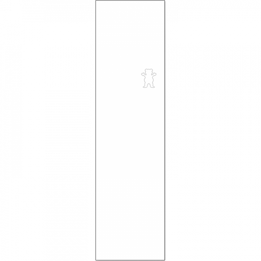 GRIZZLY 1-SHEET BEAR CUTOUT(REGULAR) GRIP WHITE