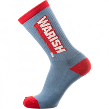 Psockadelic Warish Crew Socks Blu/Red