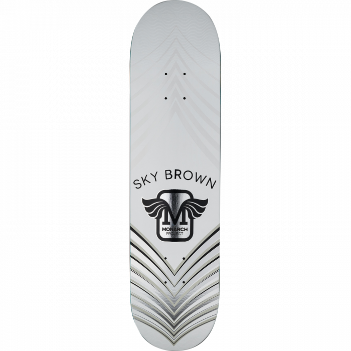 MONARCH BROWN HORUS DECK-8.0 WHT/SIL/SIL r7