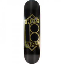 PLAN B BANNER DECK-8.25 GOLD