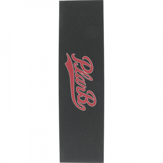 PLAN B/JESSUP BASE LOGO BLK/RED GRIP single sheet