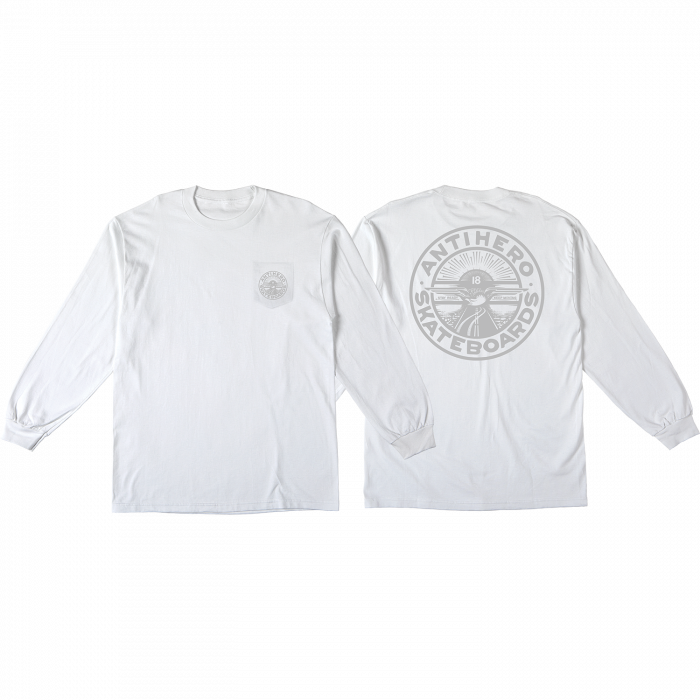 Ah Stay Ready Dbl Pocket Ls S-Wht