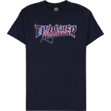 Thrasher Vice Logo Ss S-Navy