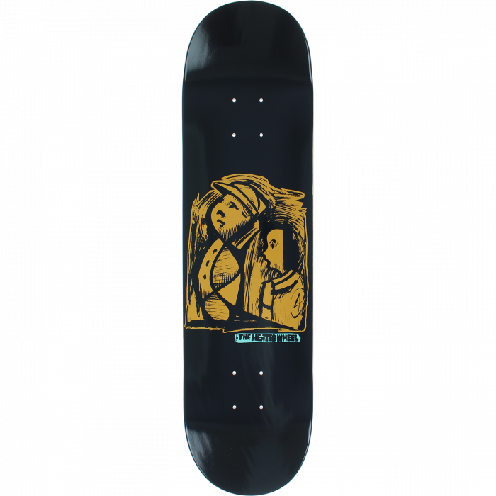 THW FRONTIER DECK-8.0 BLK/ORG