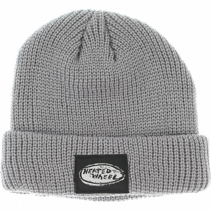 The Heated Wheel Oval Beanie Grey
