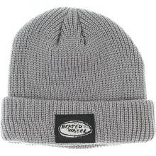 The Heated Wheel Oval Beanie Grey