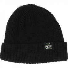 The Heated Wheel Stacked Beanie Black