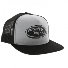 The Heated Wheel Oval Hat Adj-Grey/Blk
