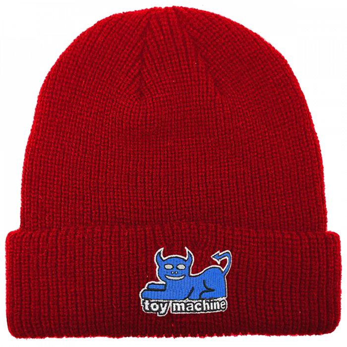 Tm Devil Cat Dock Beanie Red