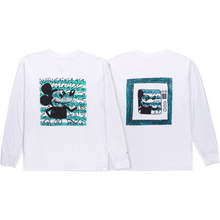 Diamond Mickey And Haring Box Ls M-White