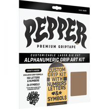 PEPPER G5 ALPHA NUMERIC DIE-CUT GRIP ART KIT