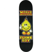 WI SOLID GOLD FLAME BOY DECK-8.1 BLACK