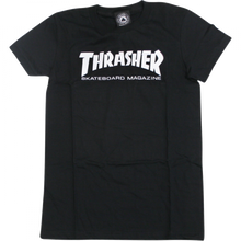 Thrasher Mag Logo Girls Ss Xs-Black