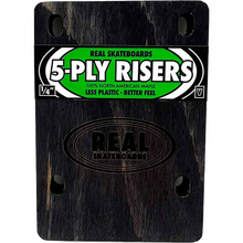 REAL WOODEN RISERS SET 5ply 1/4" VENTURE