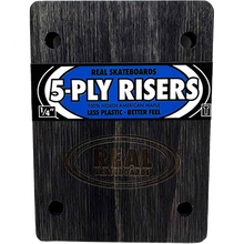 REAL WOODEN RISERS SET 5ply 1/4" THUNDER