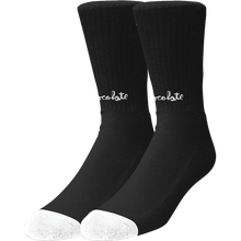 Choc Lost Chunk Socks Black/Wht 1Pr