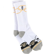 Aw Missing Link Crew Socks Wht 1Pr