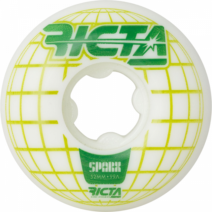 RICTA MAINFRAME SPARX 52MM 99A WHT/GRN