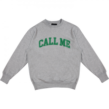 Call Me 917 Call Me Logo Crew/Swt S-Heather Grey