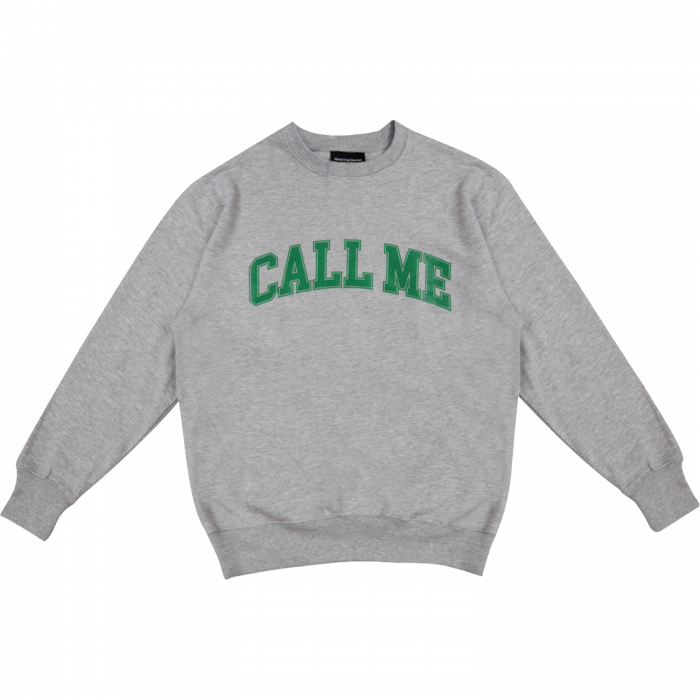 Call Me 917 Call Me Logo Crew/Swt Xl-Heather Grey