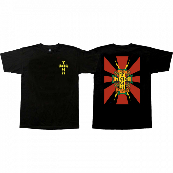 Dogtown Death To Invaders Ss S-Black/Red