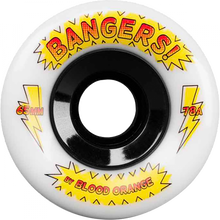 BLOOD ORANGE BANGERS 65mm 78a WHITE