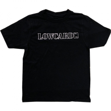 Lowcard Outline Logo Yth Ss L-Black