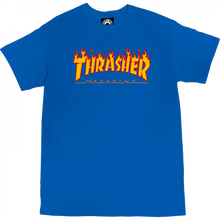 Thrasher Flame Ss S-Royal Blue
