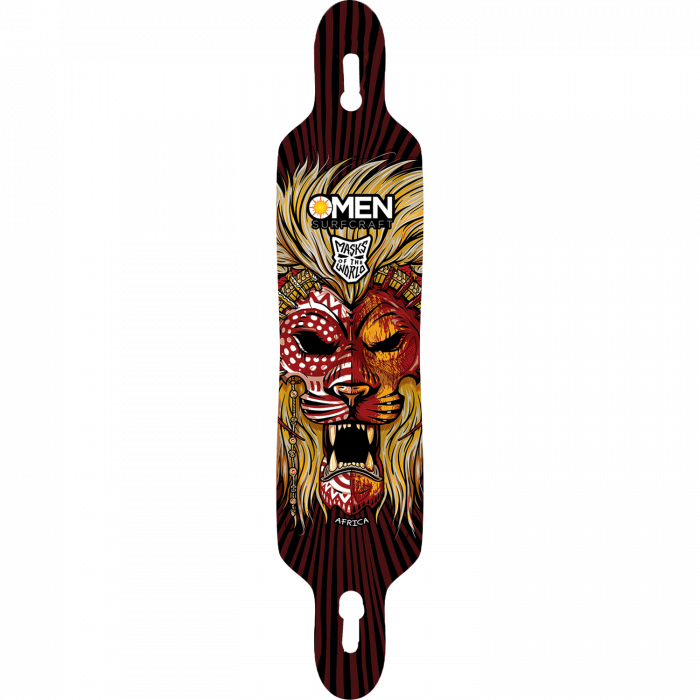 OMEN AFRICA MASK DT W/FLEX DECK-9.12X41.5