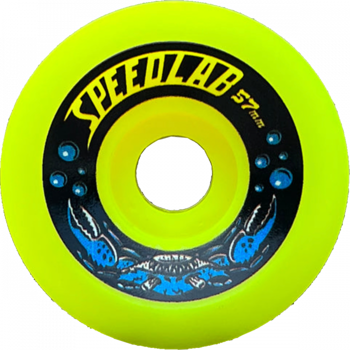 SPEEDLAB SOFT SHELLS 57mm 95a NEON YELLOW