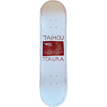 DOOM SAYERS TOKURA SNAKE SHAKE DECK-8.75 WHT/RED