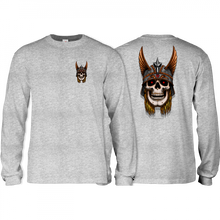 Pwl/P Anderson Skull L/S Xl-Heather Grey