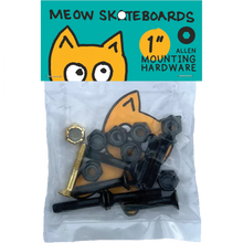 MEOW 1" ALLEN HARDWARE SET BLK/YEL