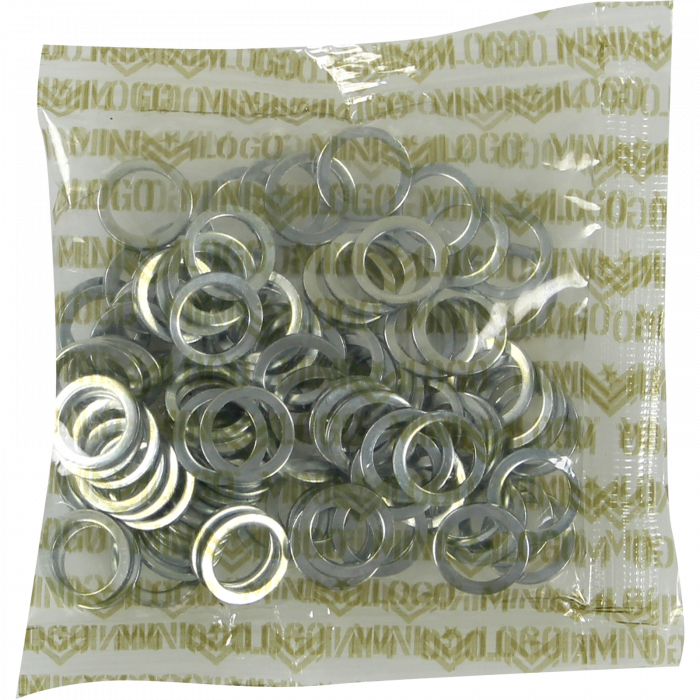 ML 100/PACK AXLE WASHERS SILVER