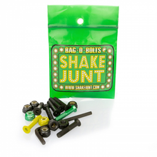 SJ BAG-O-BOLTS BLK/GRN/YEL 7/8"(ALLEN) 1set