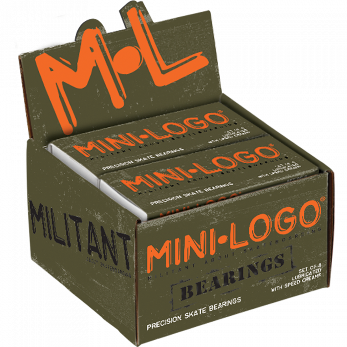 MINI LOGO 10/PACK BEARINGS ppp