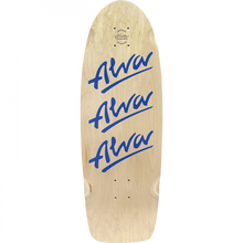 ALVA 1980 TRI LOGO PIG DECK-10X30 NAT/COBALT
