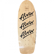 ALVA 1980 TRI LOGO PIG DECK-10X30 NAT/BLACK