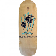 ALVA BLUE TILE OBSESSION BLUE LOGO DECK-10.25X32