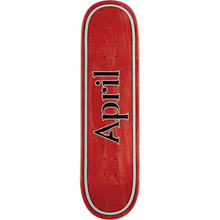 APRIL AP OG LOGO DECK-8.25 RED/BLK/WHT